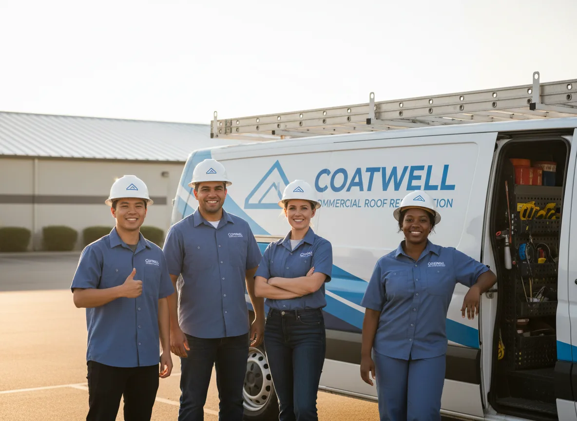Commercial roof coating company in Clinton, IL